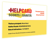 Helpcard — Sconti in sanità